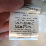 REMAIN Birger Christensen Pirene Double Breasted Leather Coat Lavender Size US 2