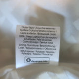 REMAIN Birger Christensen Pirene Double Breasted Leather Coat Lavender Size US 2