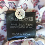 Isabel Marant Etoile Maria Blouse Pink Floral Print Size 38 Long Sleeve Top