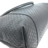 Gucci Outlet Microguccissima Joy Tote Black Leather Large Shoulder Bag