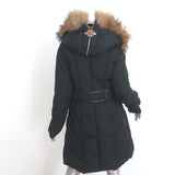 Mackage Trish Lavish Fur Hood Down Coat Black Size Small