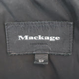 Mackage Trish Lavish Fur Hood Down Coat Black Size Small