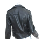 AllSaints Balfern Leather Biker Jacket Black Size US 6