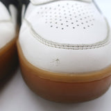 Celine CT-10 Low Top Sneakers White & Black Leather Size 36