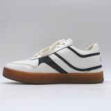 Celine CT-10 Low Top Sneakers White & Black Leather Size 36