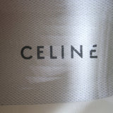 Celine CT-10 Low Top Sneakers White & Black Leather Size 36