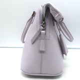Maison Margiela 5AC Classique Mini Foldover Tote Lilac Grained Leather Crossbody