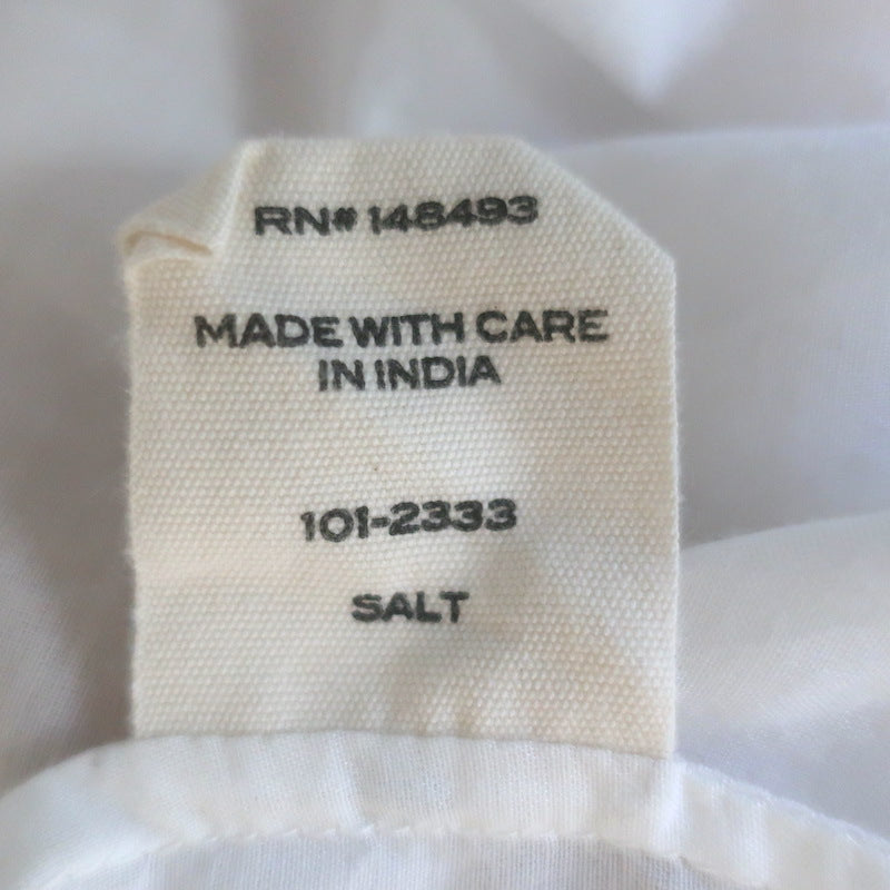 Doen Ischia Puff Sleeve Maxi Dress Salt White Cotton Voile SIze Extra Small