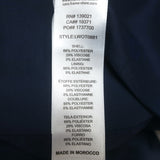 FRAME Oversized Raw Edge Blazer Navy Size Small Two-Button Jacket