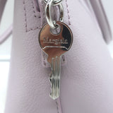 Maison Margiela 5AC Classique Mini Foldover Tote Lilac Grained Leather Crossbody