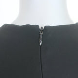 Balenciaga Peplum Top Black Size 36 Sleeveless Blouse