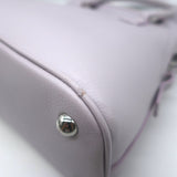 Maison Margiela 5AC Classique Mini Foldover Tote Lilac Grained Leather Crossbody