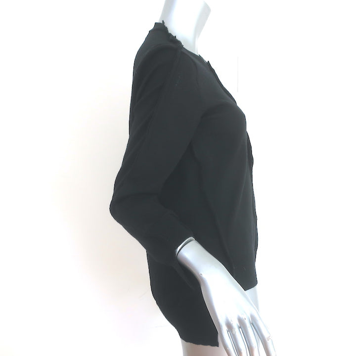 Comme des Garcons Deconstructed Cardigan Black Size Small