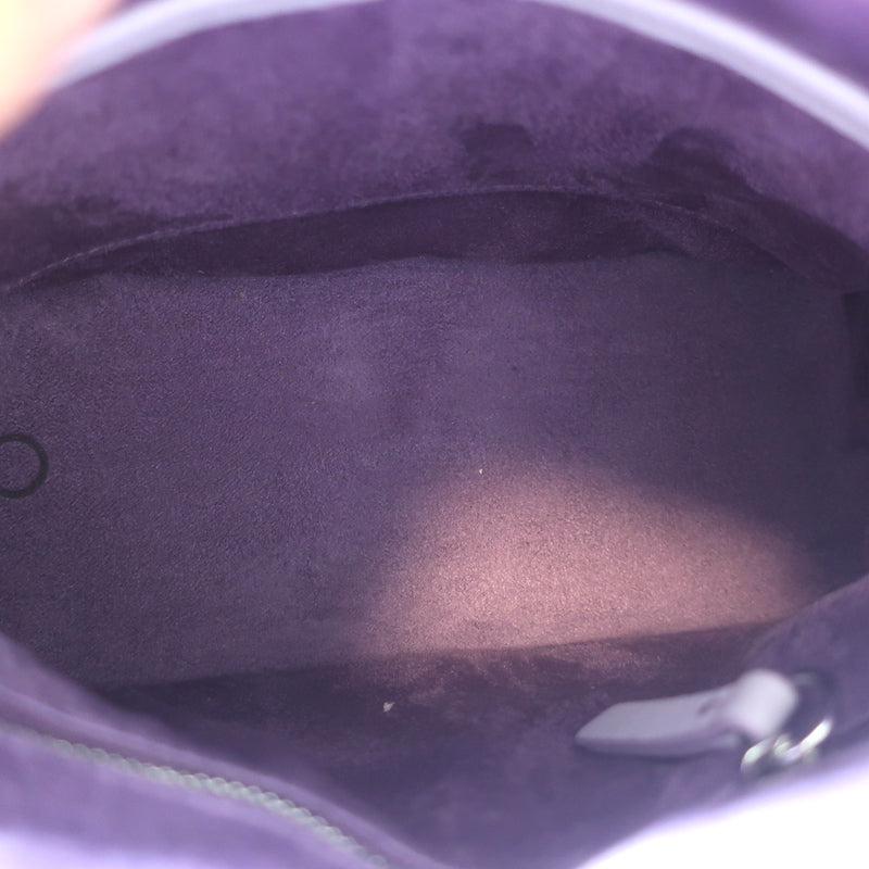 Maison Margiela 5AC Classique Mini Foldover Tote Lilac Grained Leather Crossbody