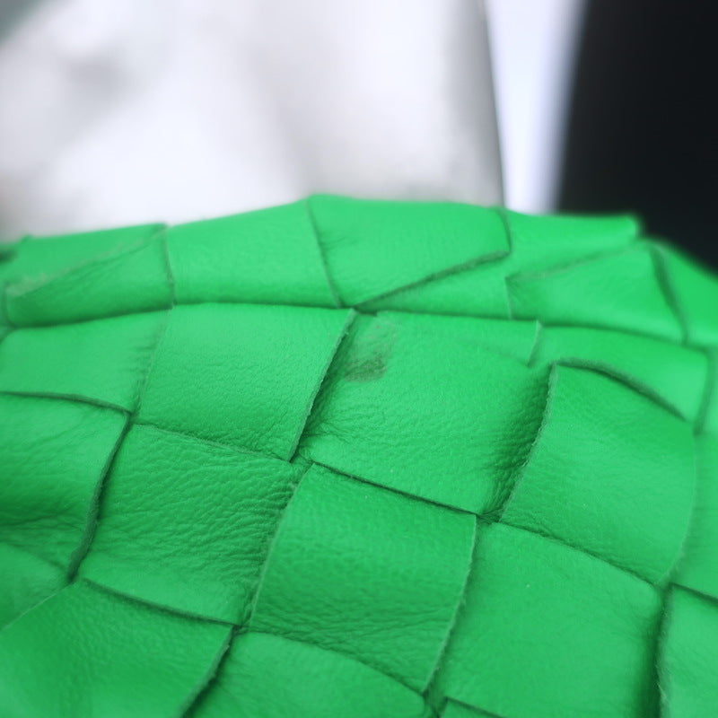 Bottega Veneta Mini Jodie Hobo Bag Parakeet Intrecciato Leather