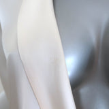 Kiki de Montparnasse Satin Kimono Robe Ivory Silk Size Small