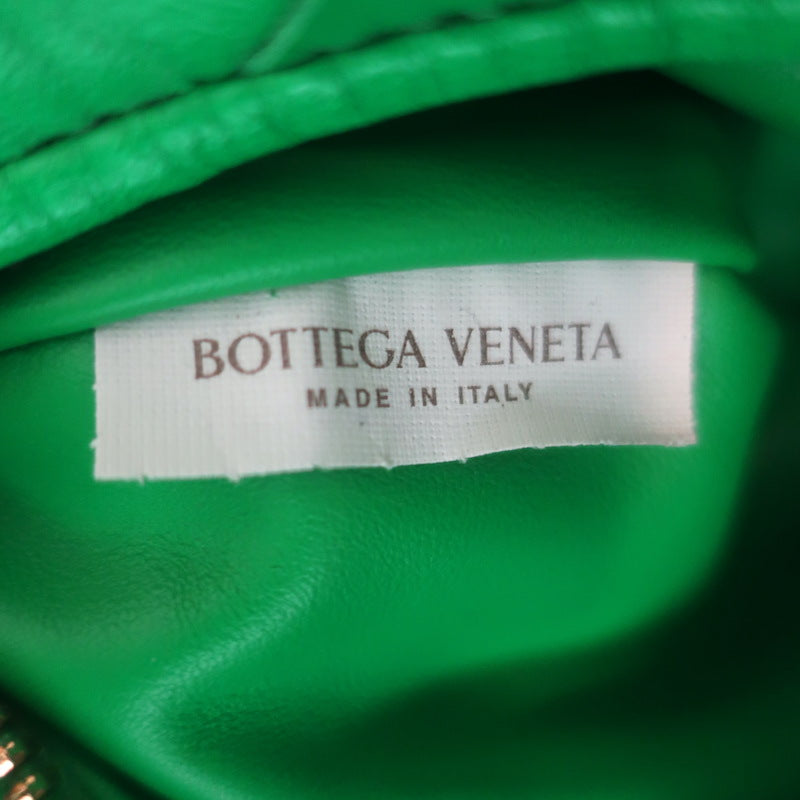Bottega Veneta Mini Jodie Hobo Bag Parakeet Intrecciato Leather