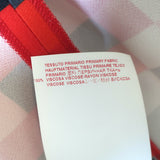 Marni Short Sleeve Shift Dress Red Pixel Print Crepe Size 40