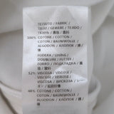 Stella McCartney Cutout-Back Asymmetric Midi Dress White Cotton Pique Size 42