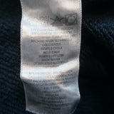 FREECITY Superfluff Lux Zip-Up Hoodie Sweatshirt Navy Size 3