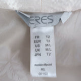 ERES Belted Robe Cream Floral Burnout Chiffon Size Medium/Large