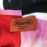 Missoni Colorblock Sleeveless Maxi Dress Multicolor Knit Size 42