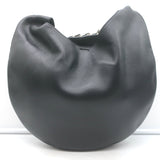 Givenchy Small Infinity Hobo Black Leather Shoulder Bag