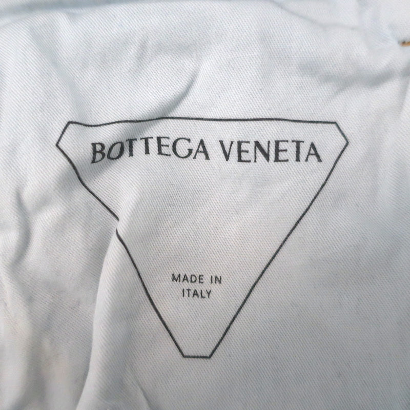 Bottega Veneta Exposed Seam Curved-Leg Jeans Dark Blue Denim Size 38