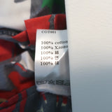 La DoubleJ Sleeveless Big Dress Floral Print Cotton Size Medium Tiered Maxi