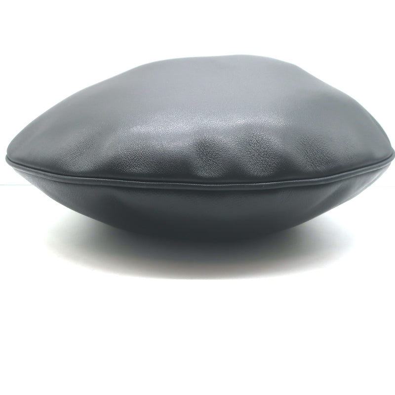 Givenchy Small Infinity Hobo Black Leather Shoulder Bag