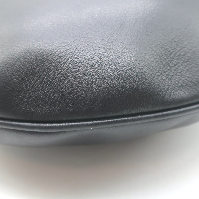 Givenchy Small Infinity Hobo Black Leather Shoulder Bag