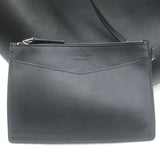 Givenchy Small Infinity Hobo Black Leather Shoulder Bag