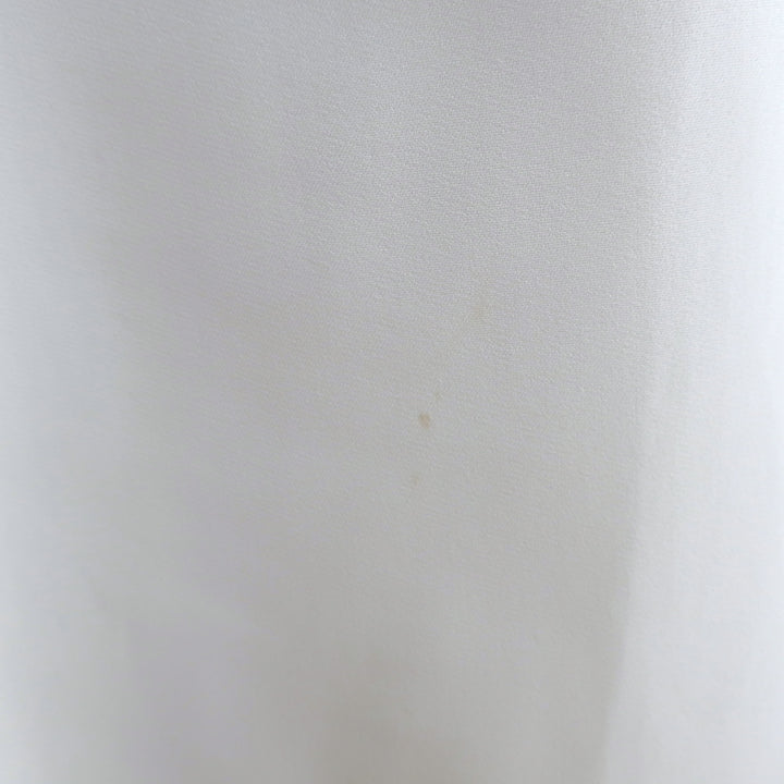 Stella McCartney Zip-Pocket Mini Dress White Stretch Crepe Size 40