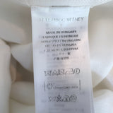 Stella McCartney Zip-Pocket Mini Dress White Stretch Crepe Size 40