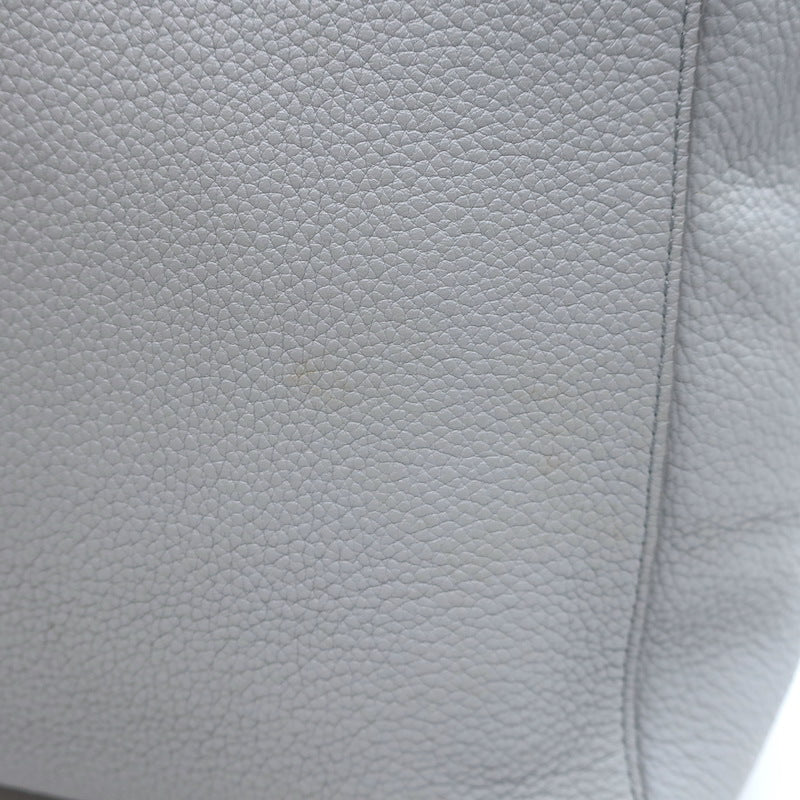Celine Small Cabas Phantom Tote Blue Gray Soft Grained Leather