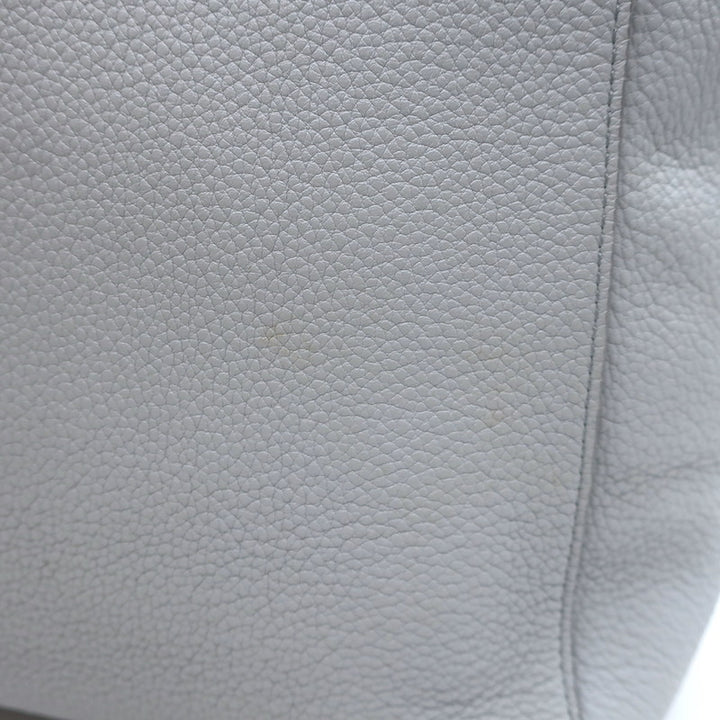 Celine Small Cabas Phantom Tote Blue Gray Soft Grained Leather