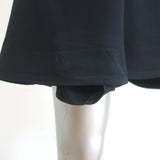 Stella McCartney Zip-Pocket Mini Dress Black Stretch Crepe Size 40