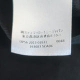 Stella McCartney Zip-Pocket Mini Dress Black Stretch Crepe Size 40