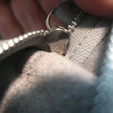 Celine Small Cabas Phantom Tote Blue Gray Soft Grained Leather