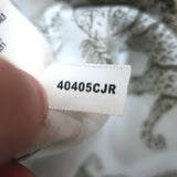 L'Agence Camille Blouse Ivory Leopard Print Size Extra Large 3/4 Sleeve Top