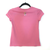 Gucci Kids Winged Tiger GG Logo T-Shirt Pink Size 8