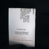 Rick Owens Blazer Black Wool-Silk Size 40 One-Button Jacket