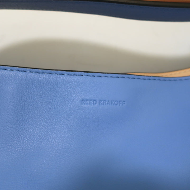 Reed Krakoff RDK Hobo Sky Blue Leather Large Shoulder Bag