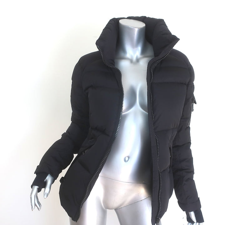 SAM. Freestyle Down Puffer Jacket Matte Black Size Medium NEW