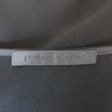 Jenni Kayne Crepe Tee Black Size Small Short Sleeve Top