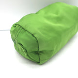 Prada Tessuto Long Cosmetic Bag Pea Green Nylon Small Pouch