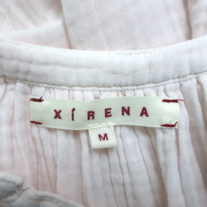 Xirena Cap Sleeve Top Sam Light Pink Cotton Gauze Size Medium
