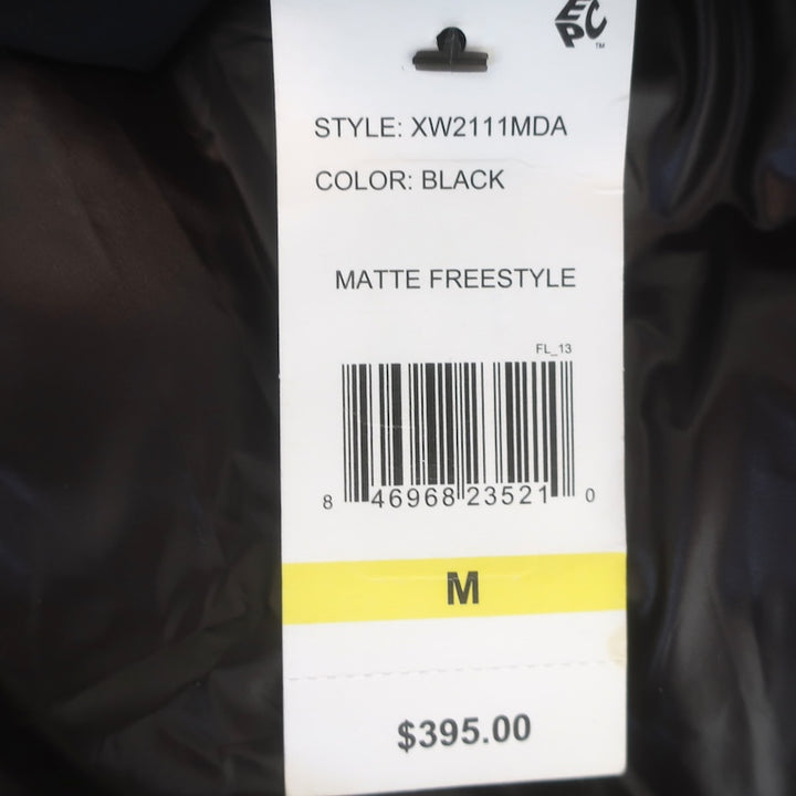 SAM. Freestyle Down Puffer Jacket Matte Black Size Medium NEW