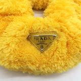 Prada Terry Scrunchie Yellow