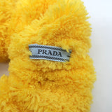 Prada Terry Scrunchie Yellow
